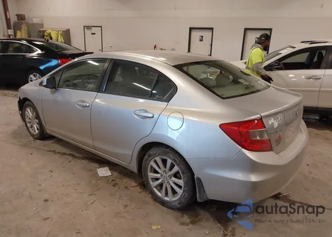 2012 Honda Civic Ex-L из США, поврежденный, VIN 19XFB2F93CE039182